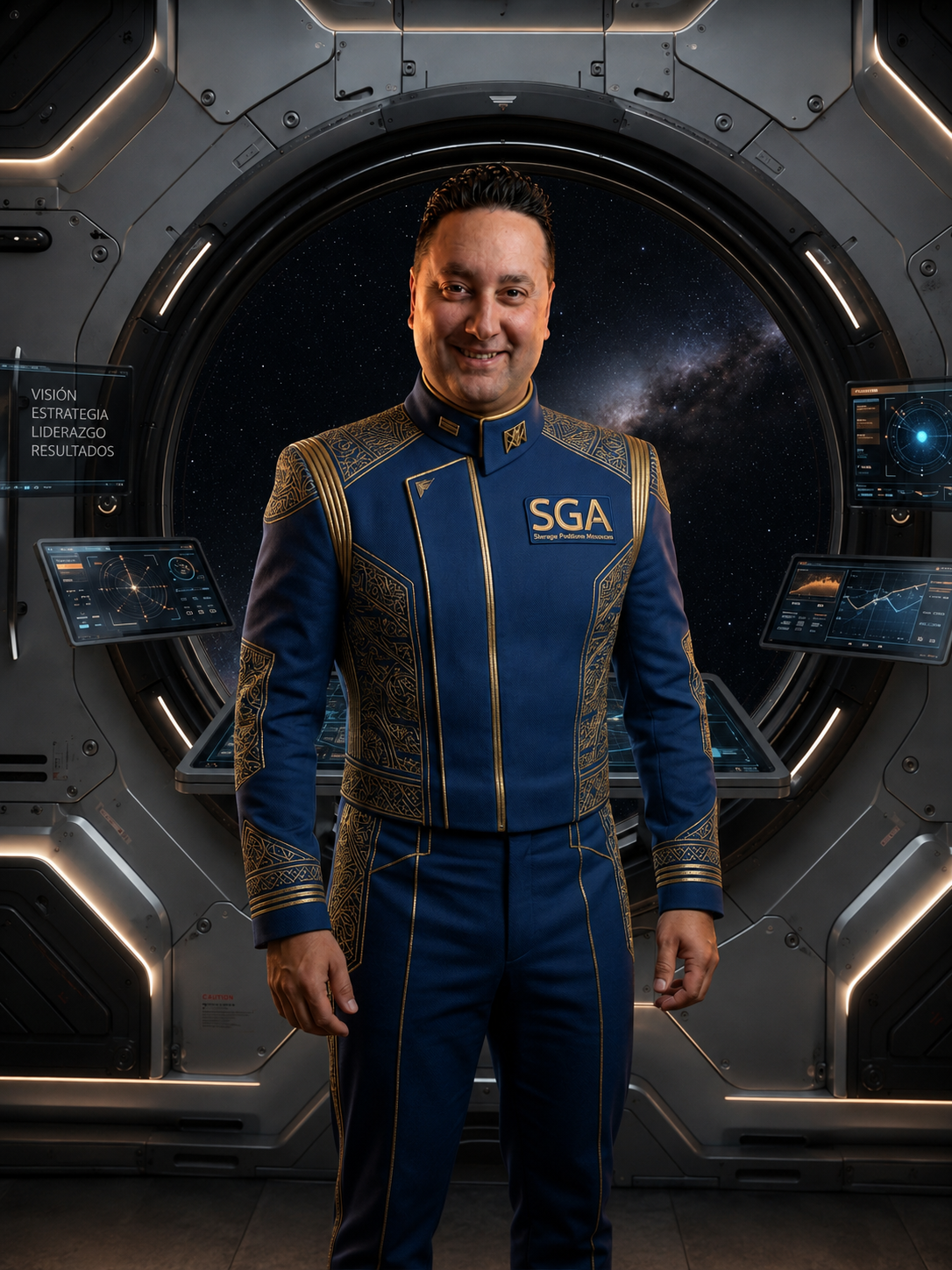 Capitán Jose Sardi · uniforme SGA